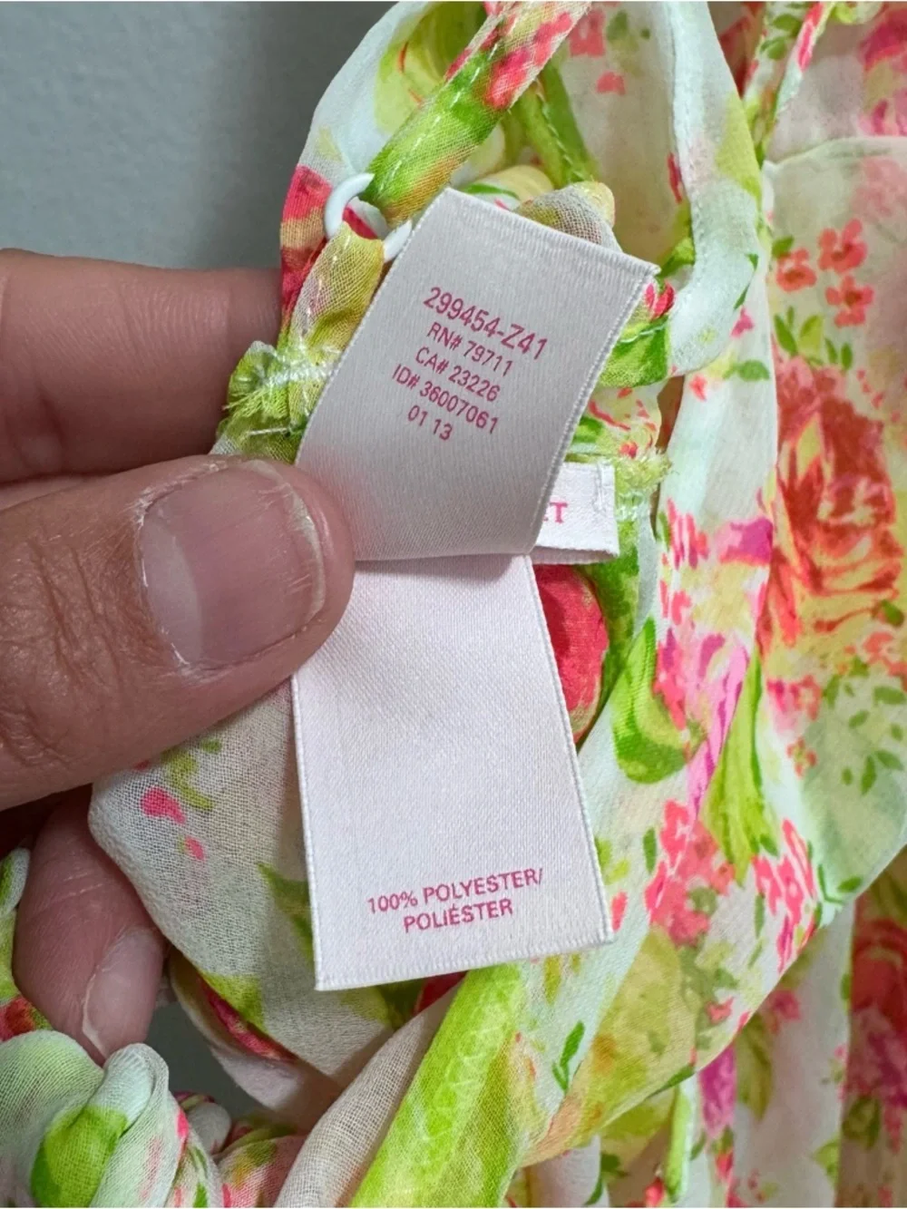Victoria's Secret Dream Angels Vibrant Floral Chiffon Ruffle Babydoll Size Large